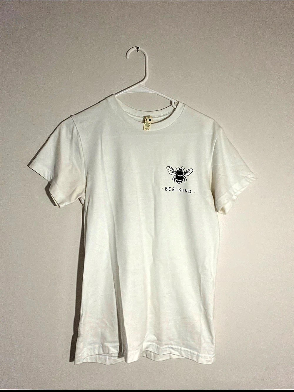 Next Level Bee Kind Graphic Tee White Size XS